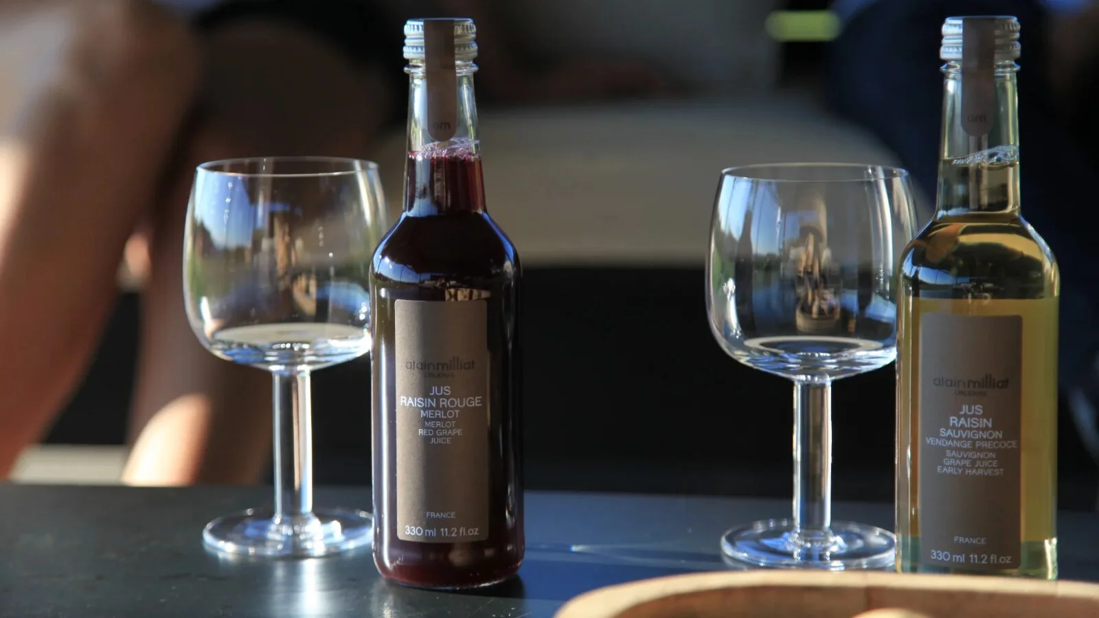 Ljós Sauvignon vínberjasafi