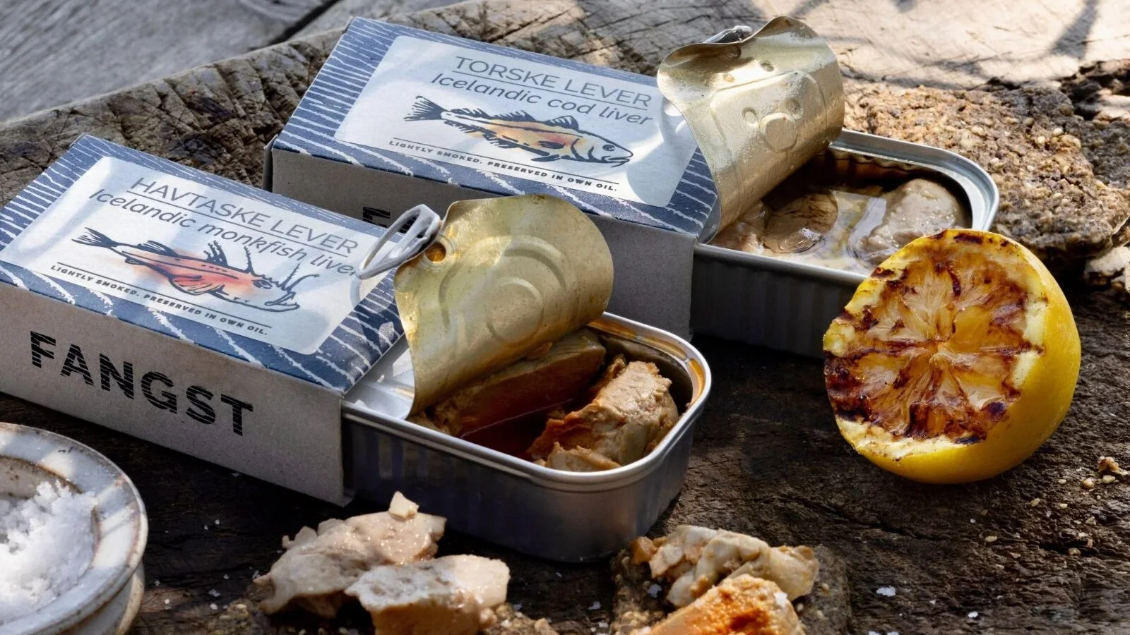 Íslensk skötuselslifur