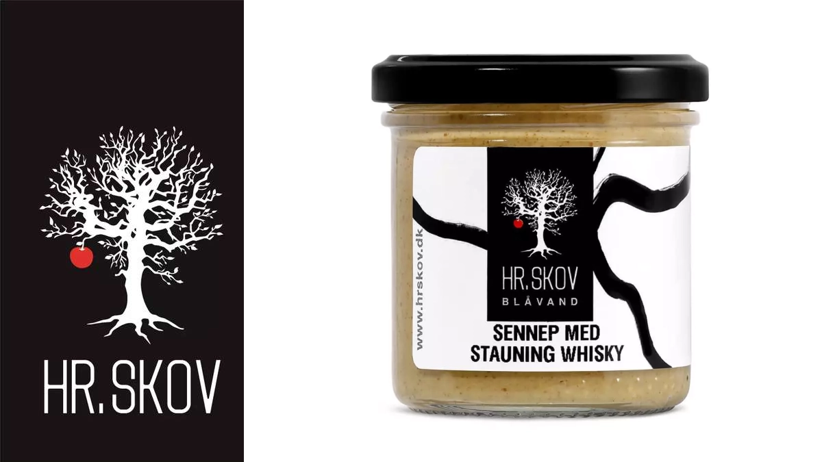 Sinnep með Stauning viskíi