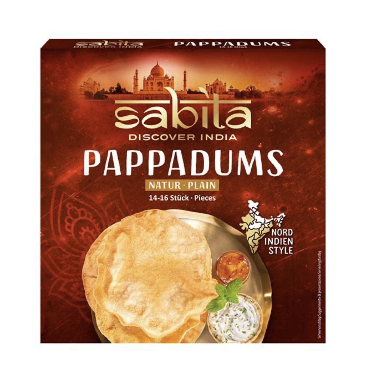 Pappadums – glútenfrítt