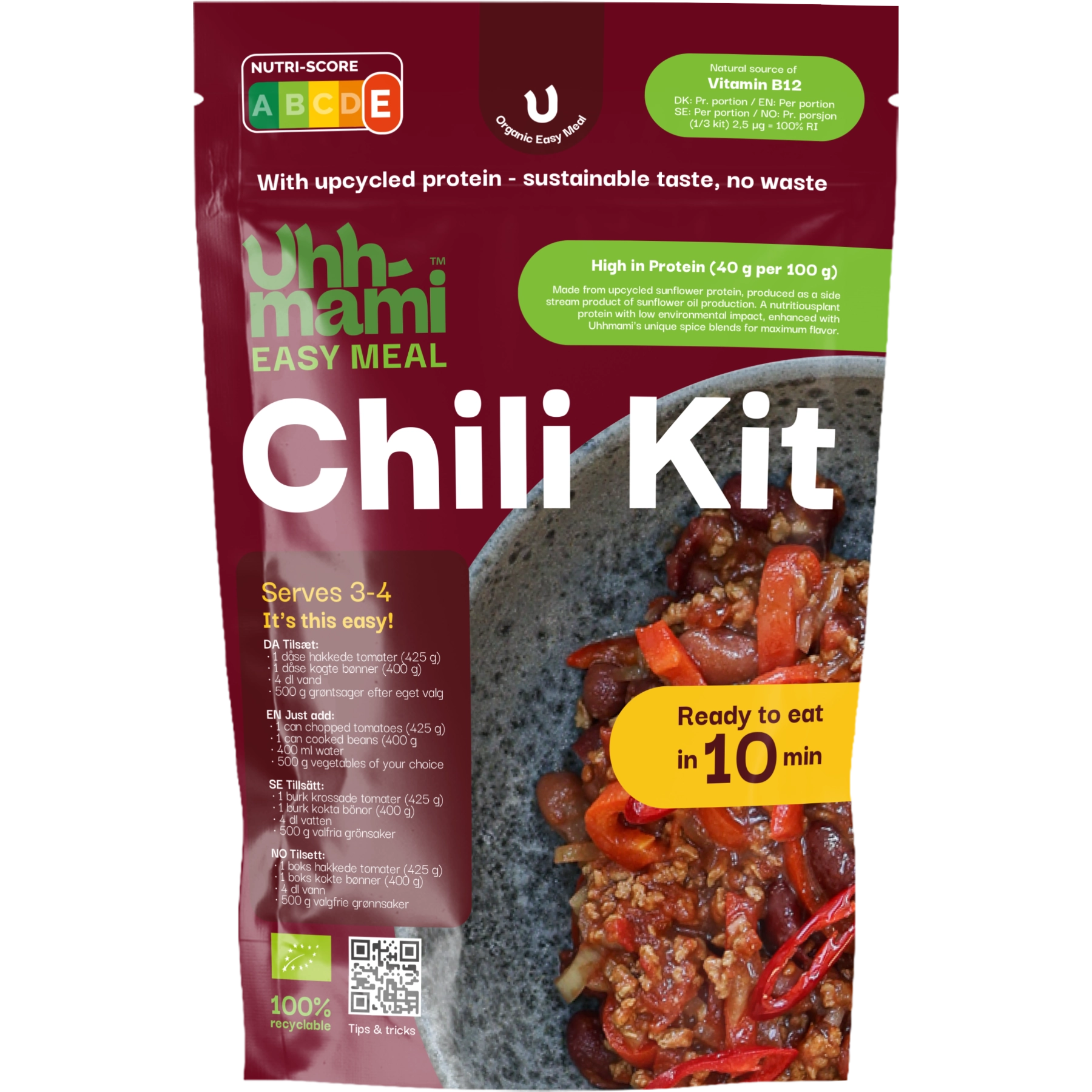 Chili kit - matur fyrir 4!