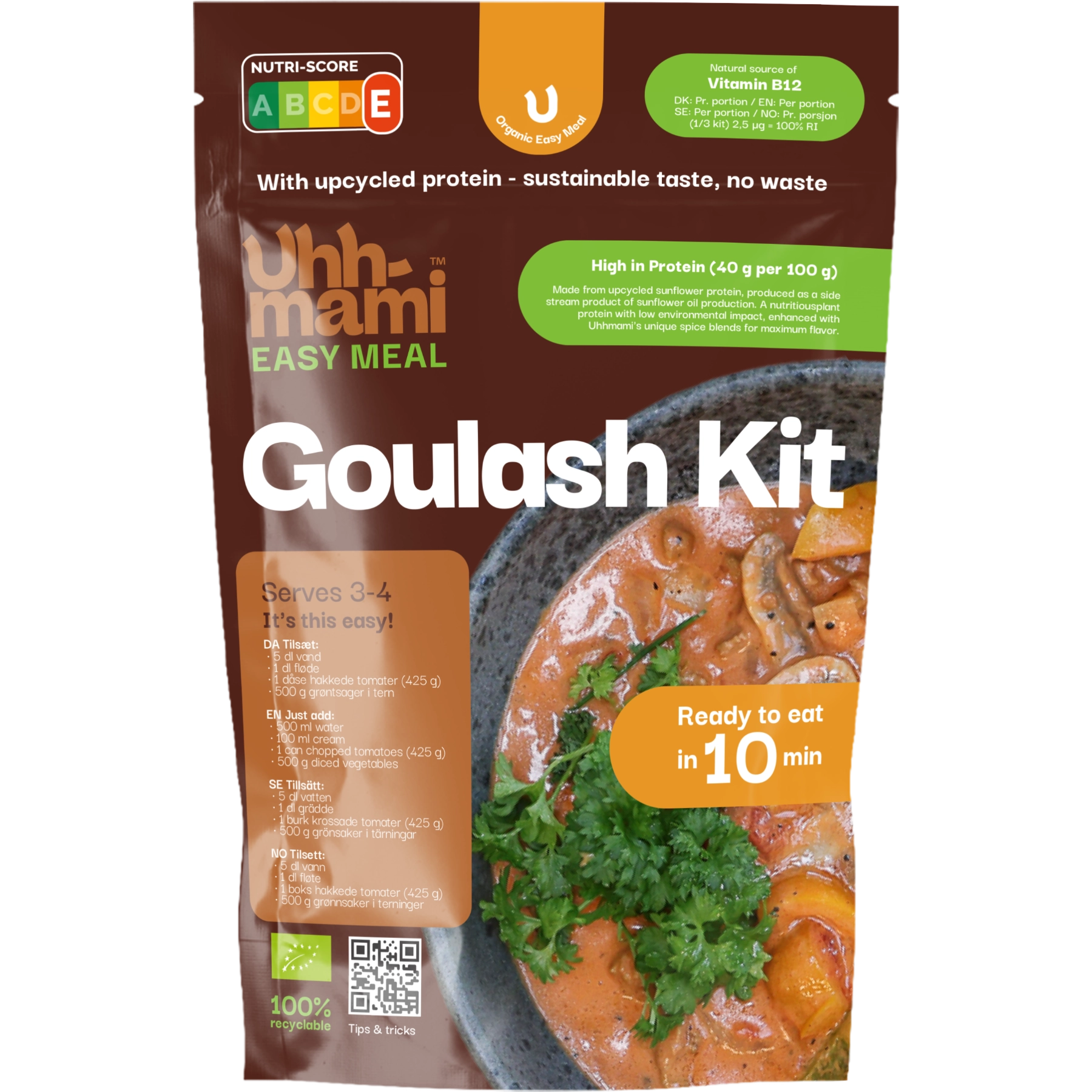 Goulash kit - matur fyrir 4!